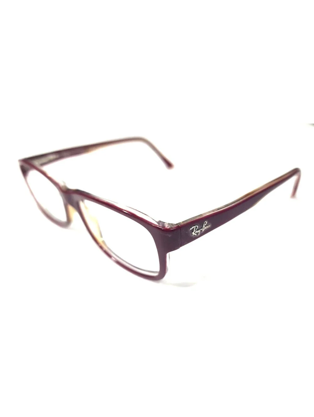 Ray Ban RB5268 5738 Large Red Square Eyeglasses 55-18 145 WA